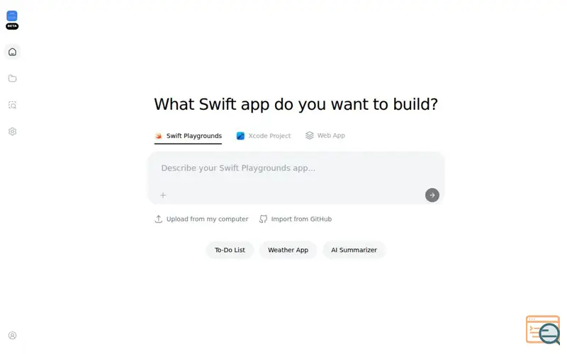 Screenshot of kindly code native