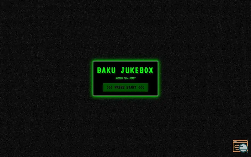 Screenshot of Baku Jukebox