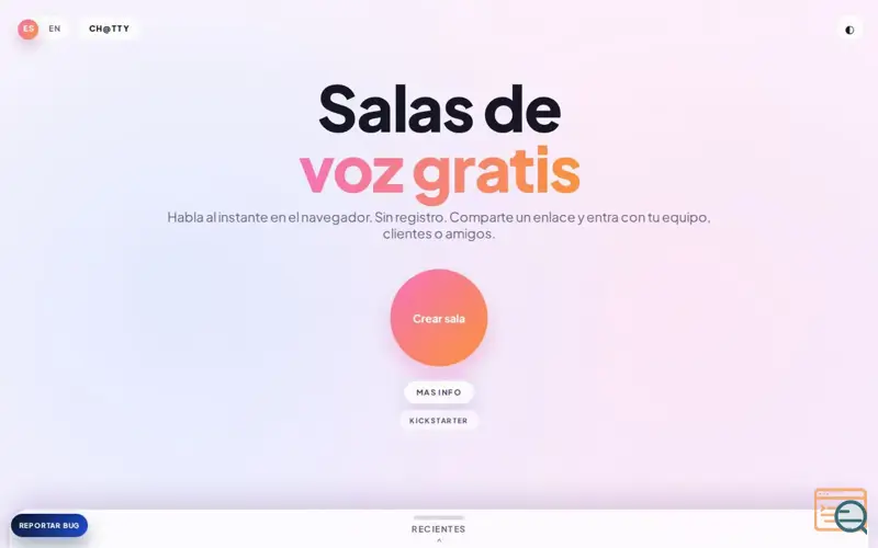 Screenshot of Chatty