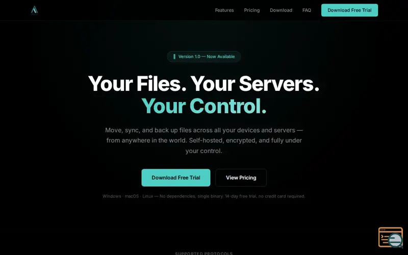 Screenshot of Amalex Handler