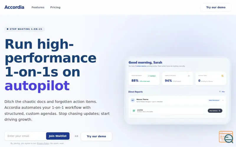 Screenshot of Accordia