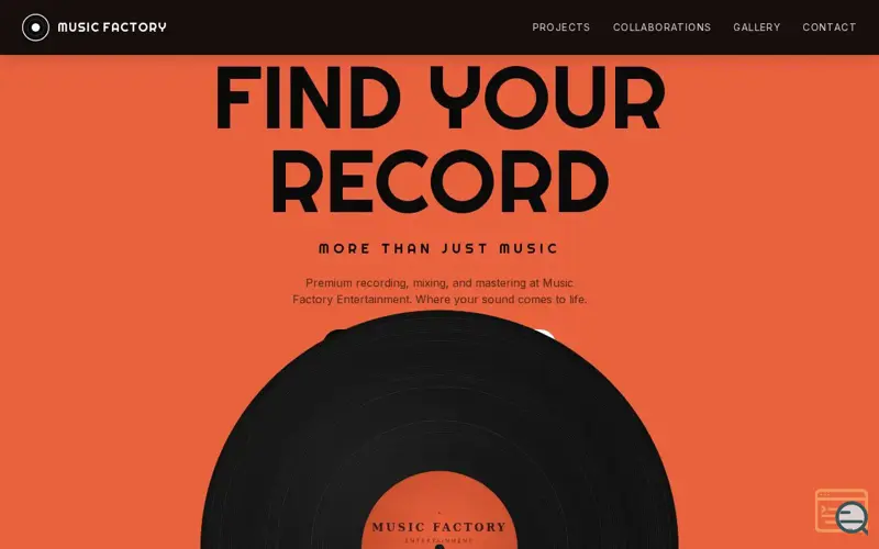 Screenshot of Music Factory Entertainment 