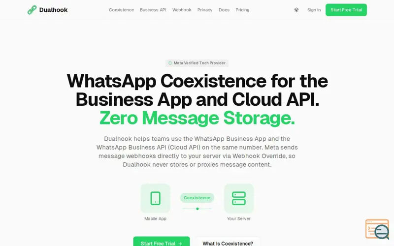 Screenshot of Dualhook