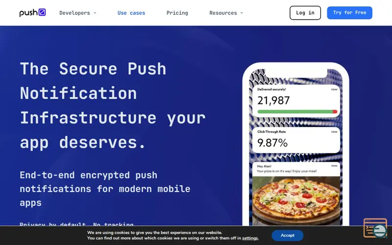 Screenshot of Push0