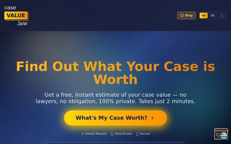 Screenshot of CaseValue
