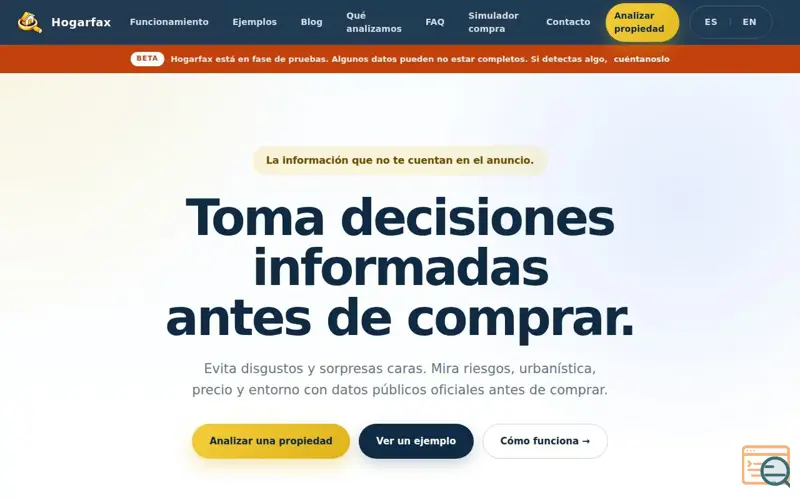 Screenshot of Hogarfax