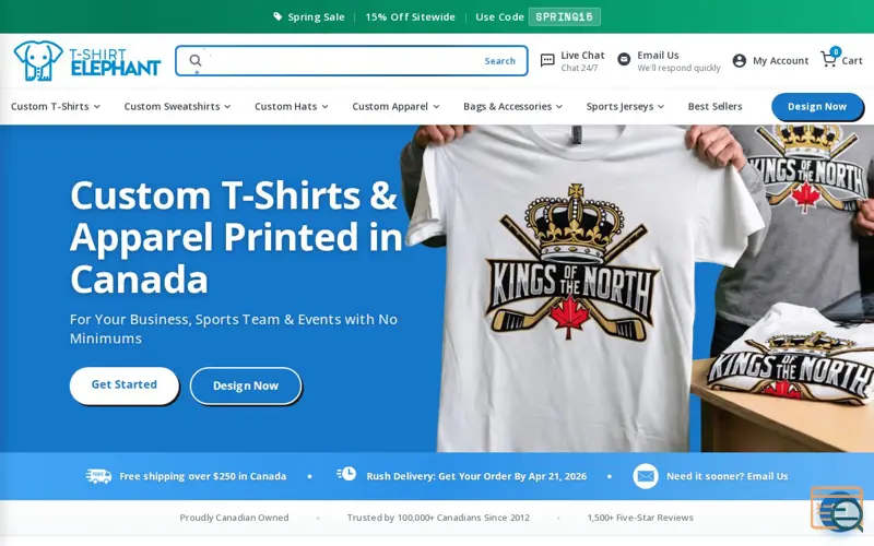 Screenshot of T-Shirt Elephant