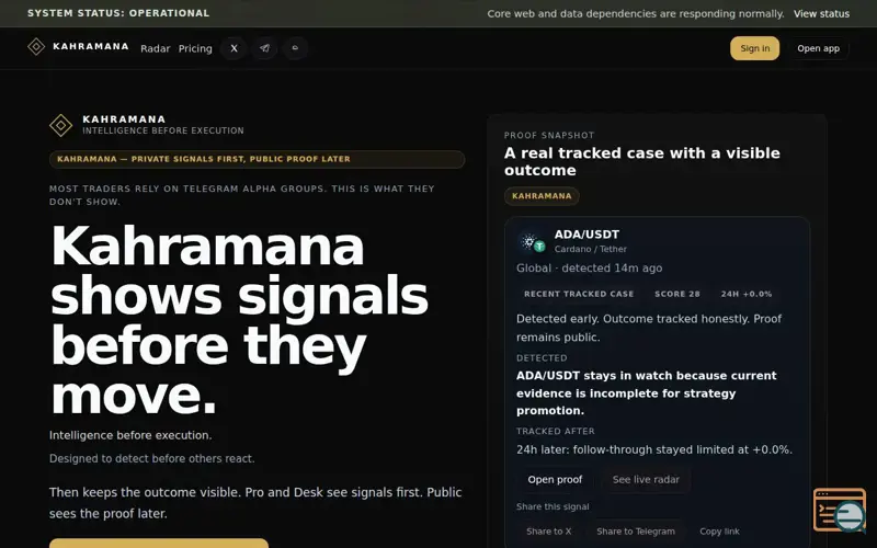 Screenshot of Kahramana