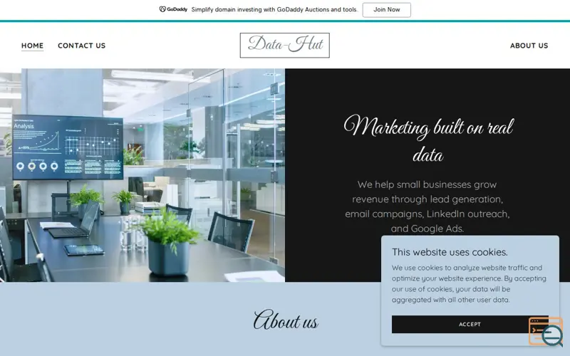 Screenshot of Data-Hut