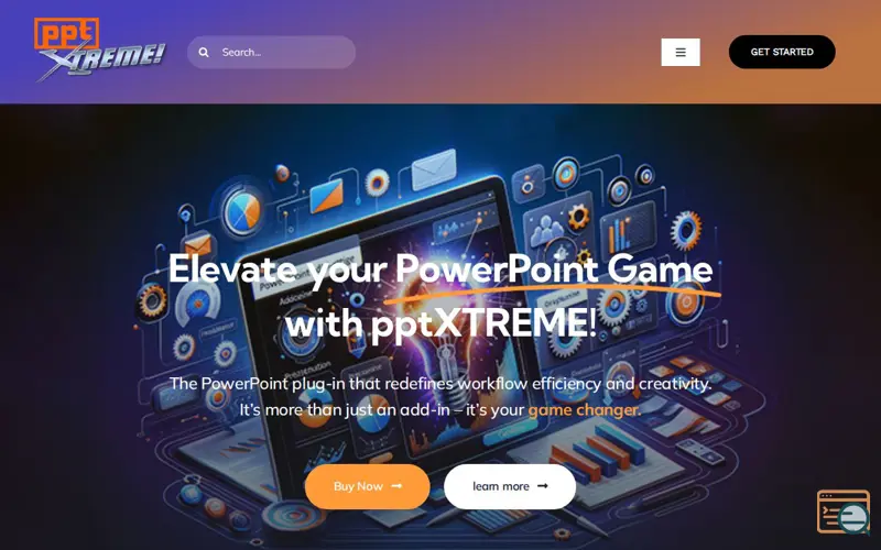 Screenshot of pptXTREME