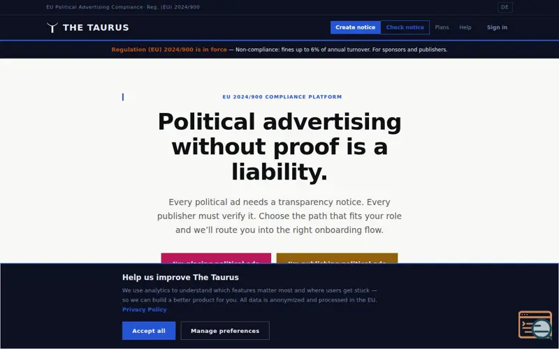 Screenshot of The Taurus