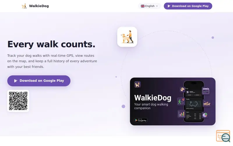 Screenshot of WalkieDog