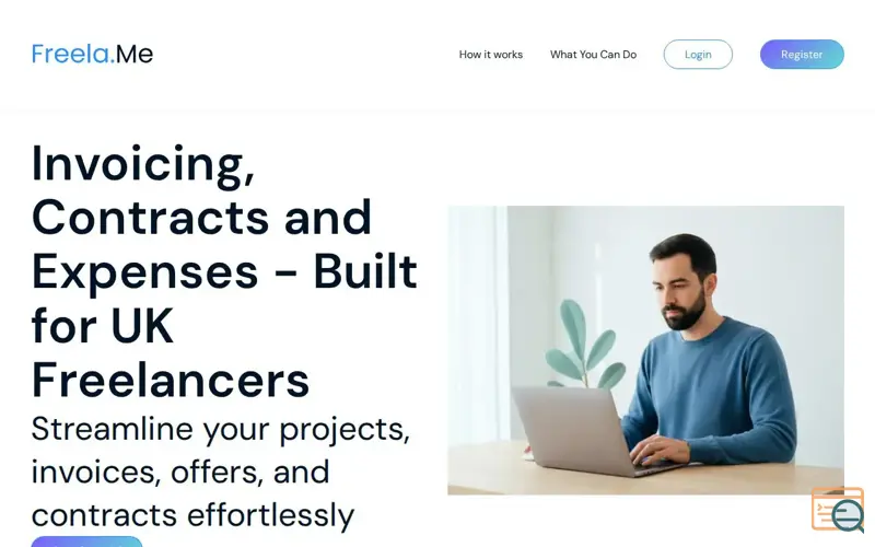 Screenshot of FreelaMe