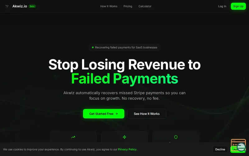 Screenshot of Akwiz.io