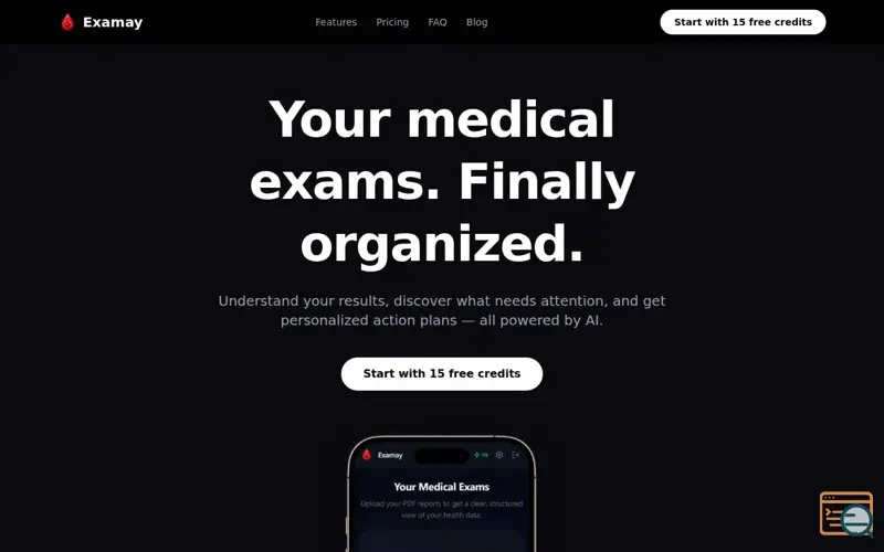 Screenshot of Examay