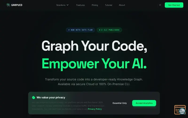 Screenshot of Grapuco