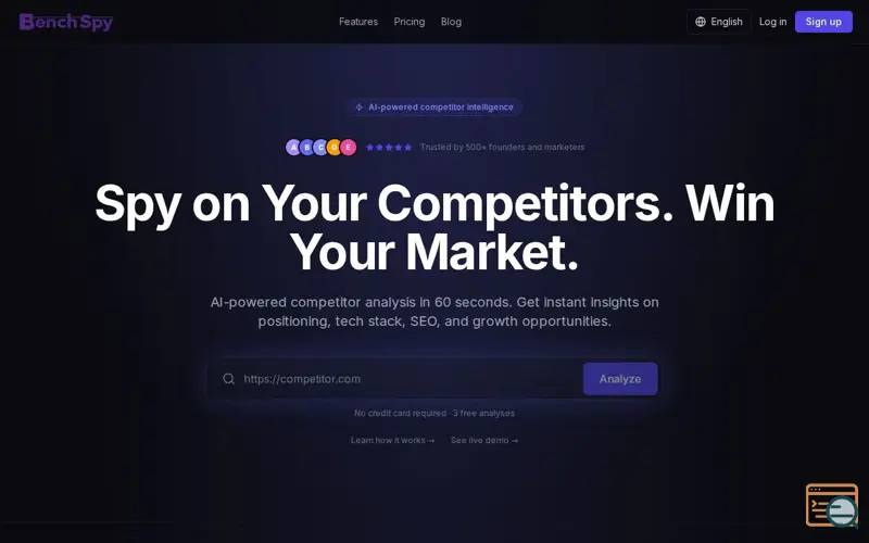 Screenshot of BenchSpy