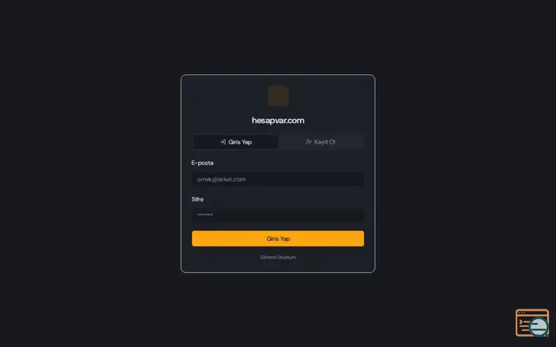 Screenshot of hesapvar.com