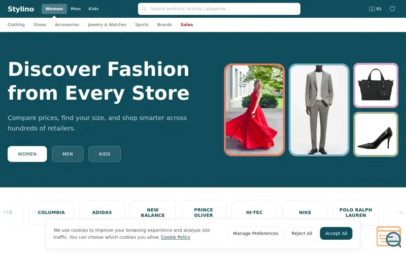 Screenshot of Stylino