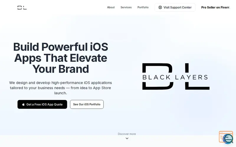 Screenshot of Mobile App Development