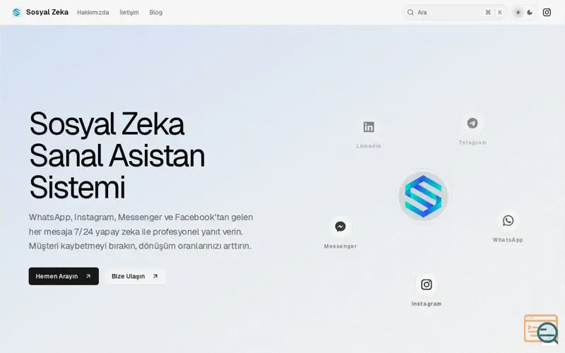 Screenshot of Sosyal Zeka