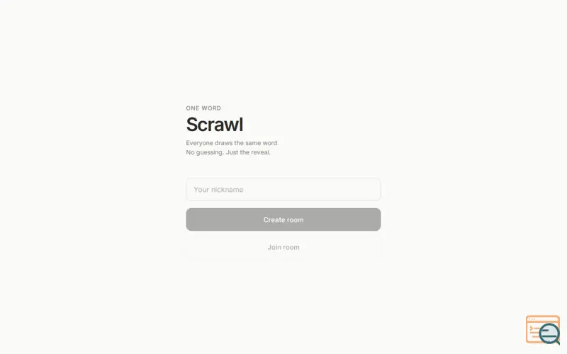 Screenshot of Scrawl
