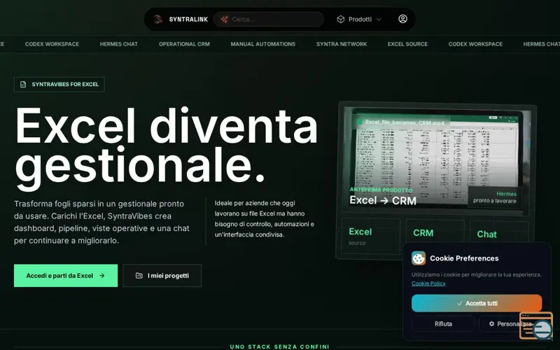 Screenshot of SYNTRA