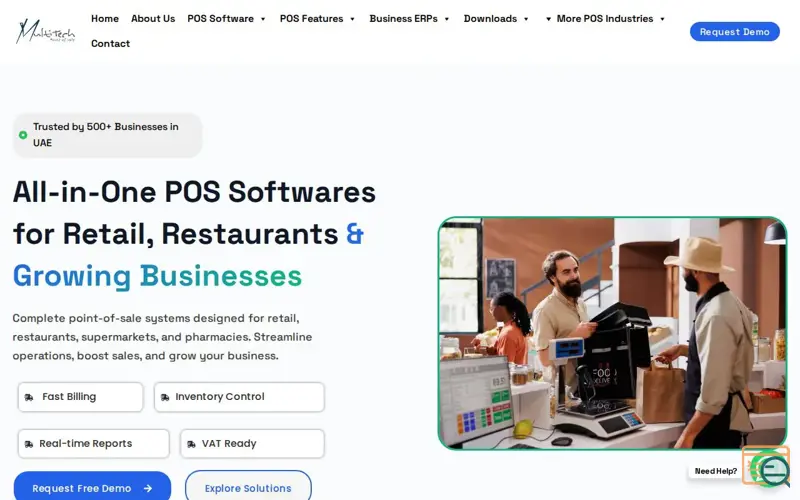 Screenshot of MultitechPOS