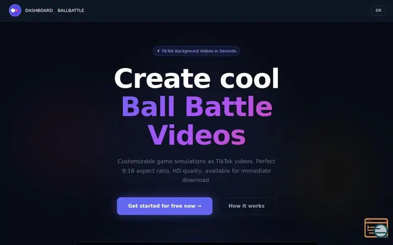 Screenshot of BallReel