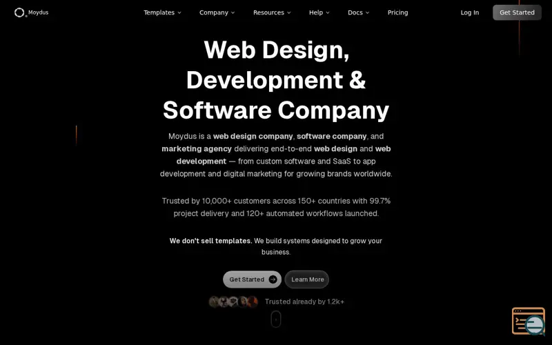 Screenshot of Moydus