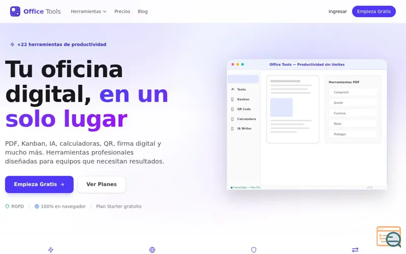 Screenshot of Office Tools