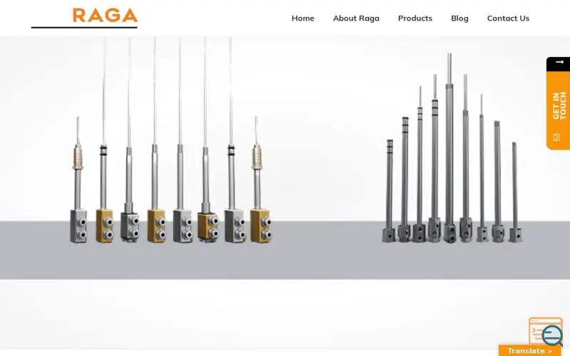 Screenshot of Raga group