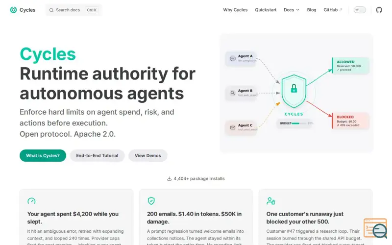 Screenshot of Cycles