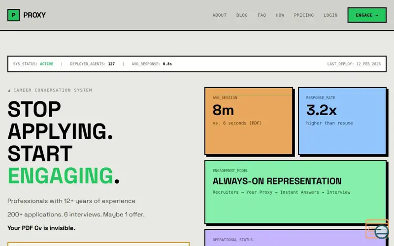 Screenshot of Stand Out to Recruiters