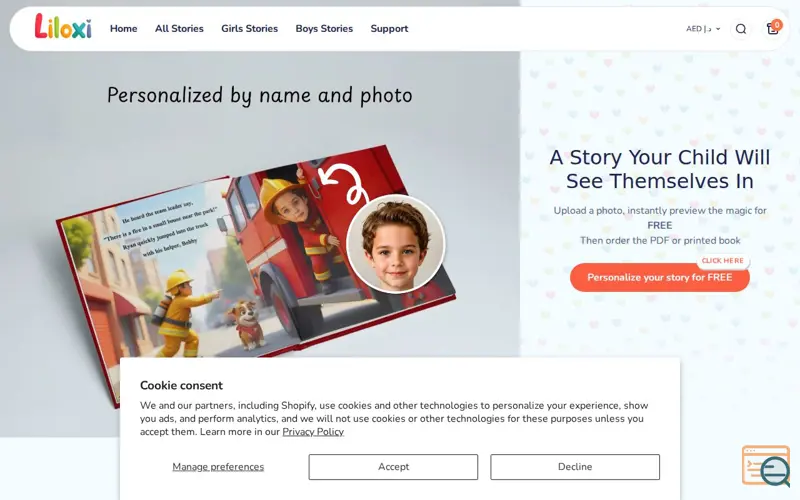 Screenshot of Liloxi