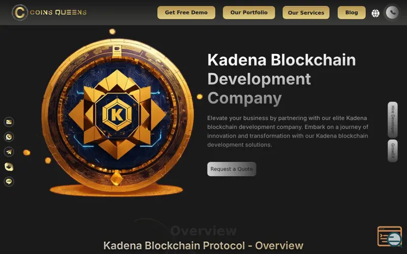 Screenshot of Kadena Blockchain Development