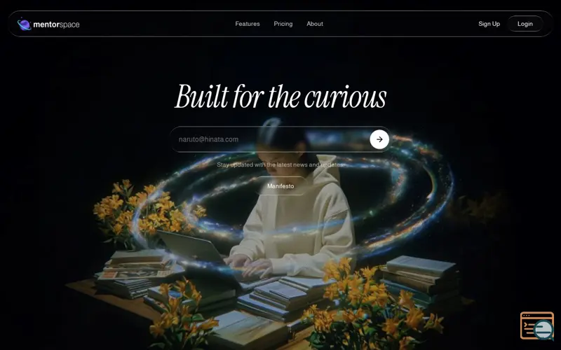 Screenshot of MentorSpace