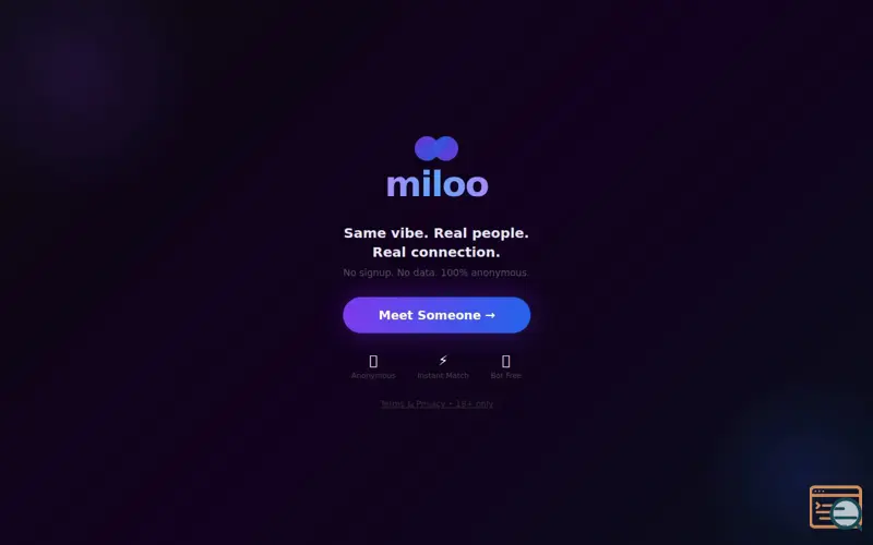 Screenshot of Miloo — Real Connections
