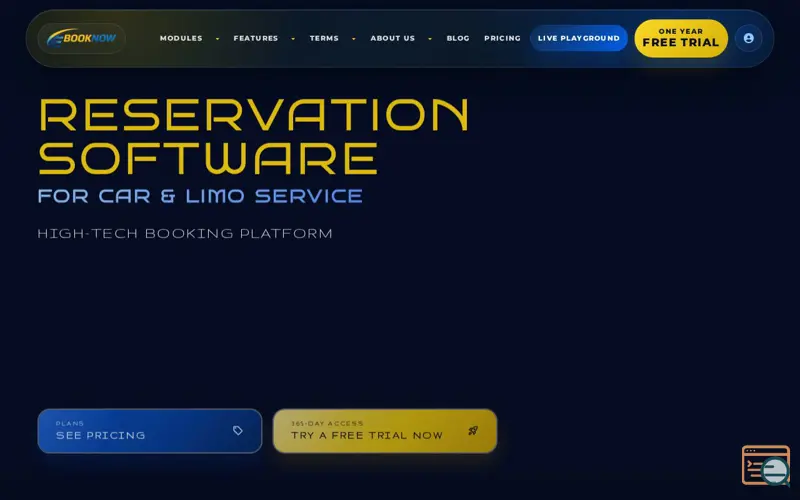 Screenshot of E-Booknow