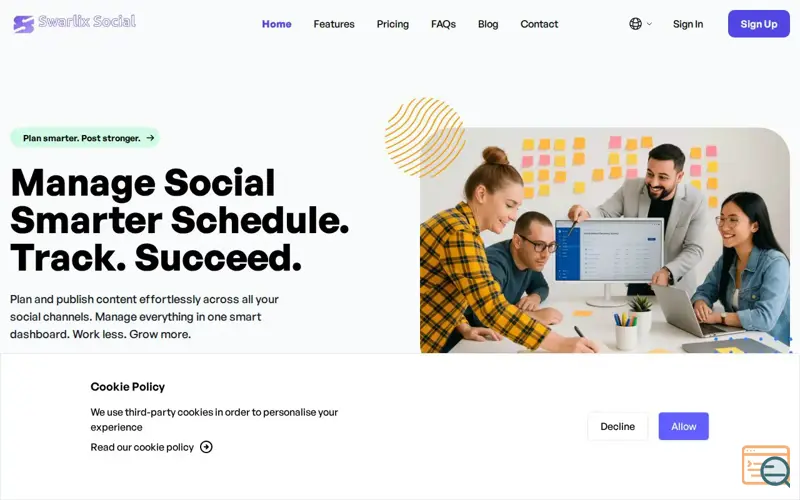 Screenshot of Swarlix