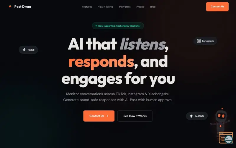 Screenshot of Post Drum