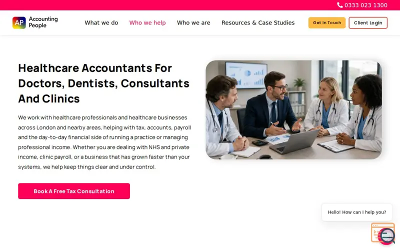 Screenshot of Accounting People ltd
