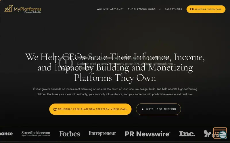 Screenshot of My Website