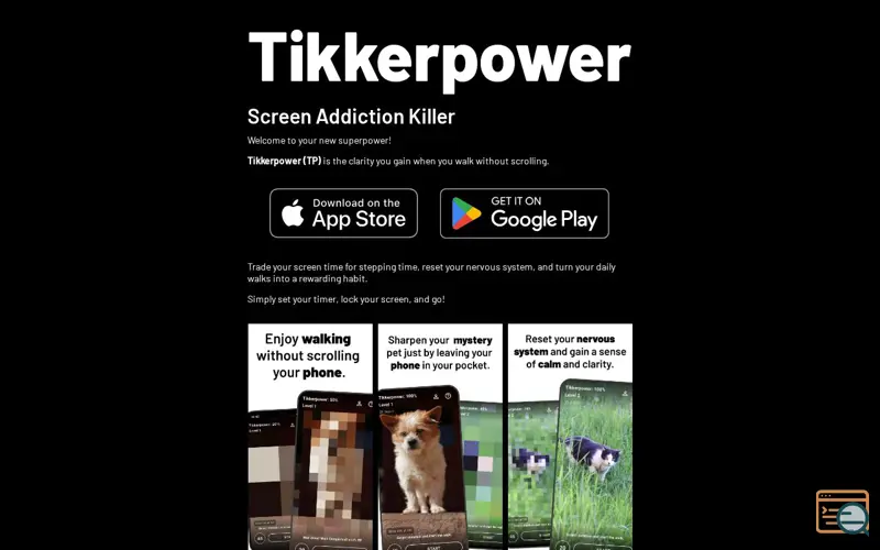 Screenshot of Tikkerpower
