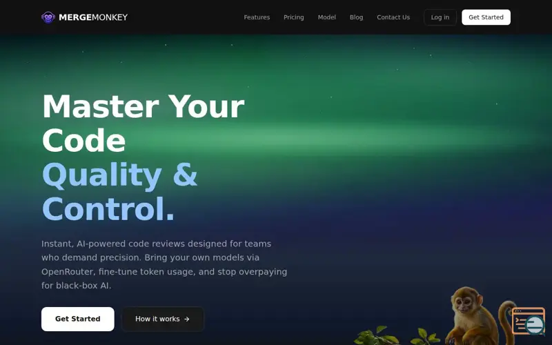 Screenshot of MergeMonkey