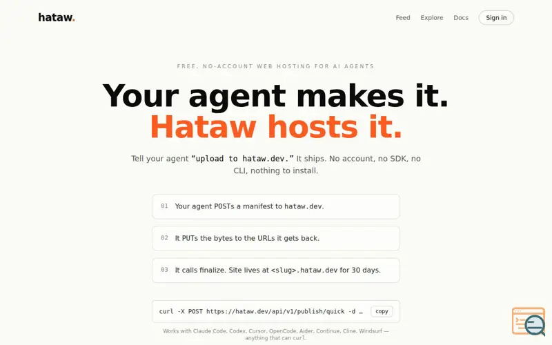 Screenshot of Hataw
