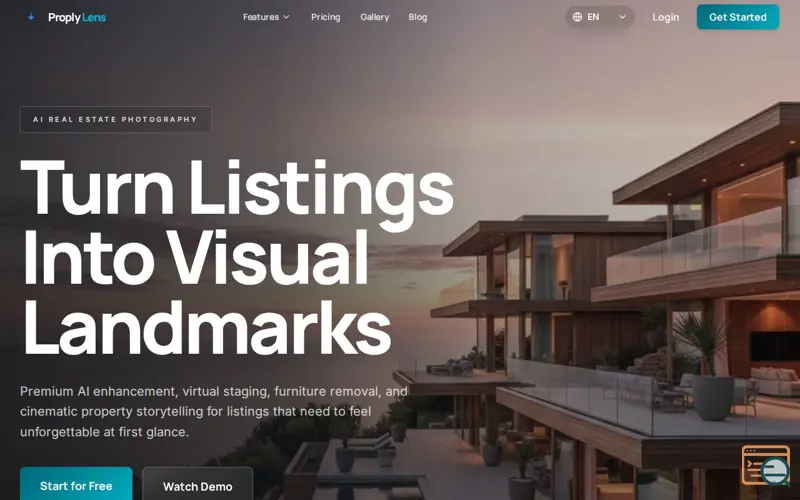 Screenshot of ProplyLens