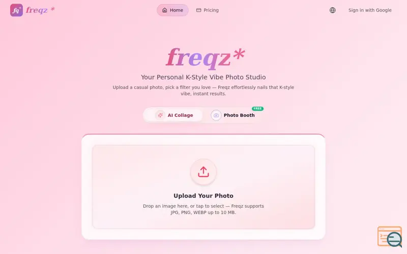Screenshot of Freqz