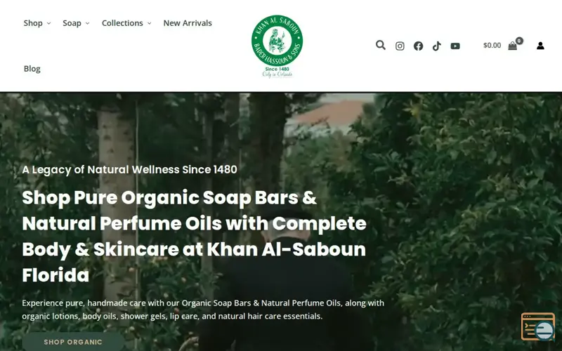 Screenshot of Khan Al-Saboun Florida