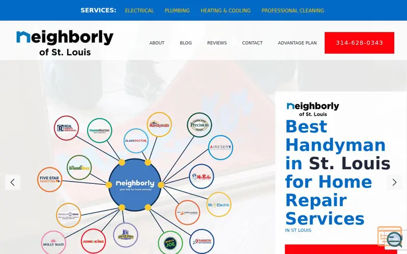Screenshot of Neighborly of St. Louis
